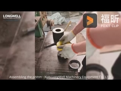 Componenti della pompa di fango a pistoni di gomma in PU rosso AH000004050200 Pressione media